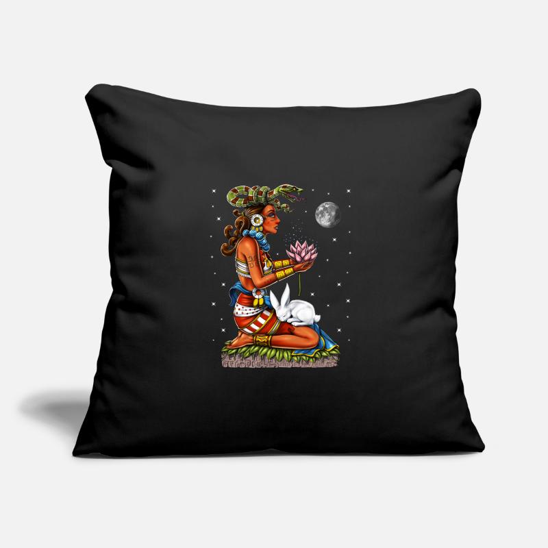 Mayan Goddess Ixchel Sofa pillowcase 17,3'' x 17,3'' (45 x 45 cm)