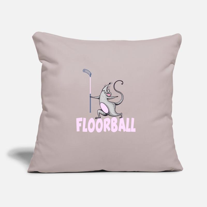 floorball floorball floorball saison Housse de coussin décorative 45 x 45 cm