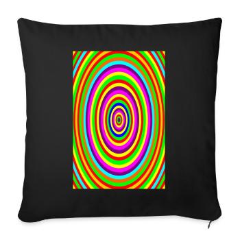 Balance Of Power - Sofa pillowcase 17,3'' x 17,3'' (45 x 45 cm) - black - Front