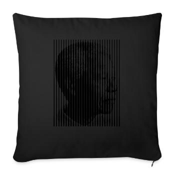 Mandela Freedom For all (1c) - Housse de coussin décorative 45 x 45 cm - noir - Devant