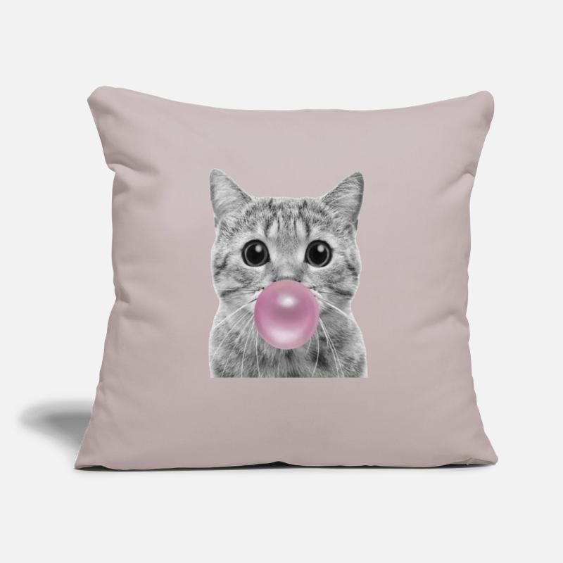 Bubble Cat Sofa pillowcase 17,3'' x 17,3'' (45 x 45 cm)