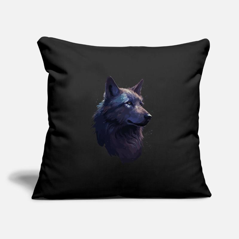 Wolf Wolf Head Scratch Marks Claws Wild Forest Hunter Sofa pillowcase 17,3'' x 17,3'' (45 x 45 cm)