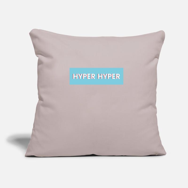 HYPER HYPER Housse de coussin décorative 45 x 45 cm