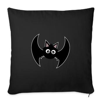 Halloween Bat Halloween Costume Halloween - Sofa pillowcase 17,3'' x 17,3'' (45 x 45 cm) - black - Front