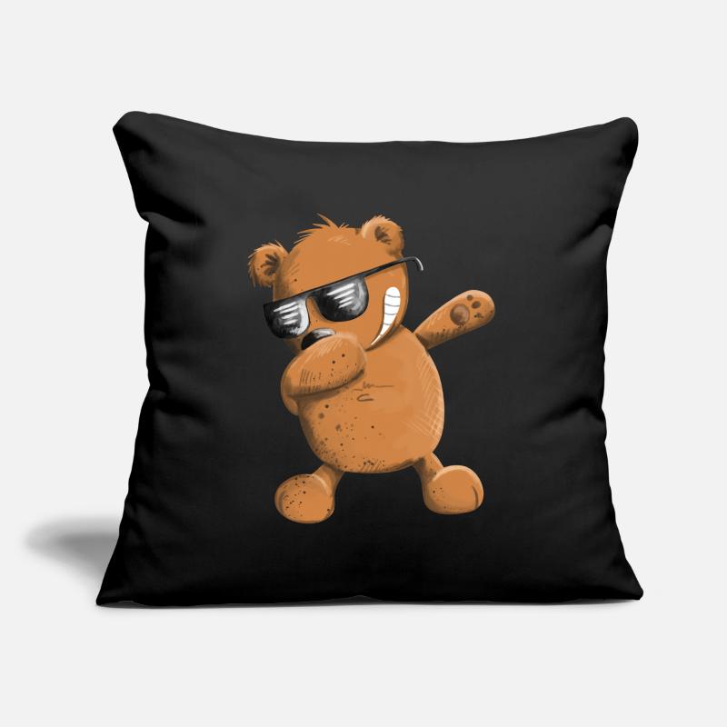 Dabbender BraunbärI Dab Dance Tiere I Dabbing Bär Sofakissenbezug 45 x 45 cm