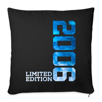 20E ANNIVERSAIRE ÉDITION LIMITÉE 2006 - Housse de coussin décorative 45 x 45 cm - noir - Devant