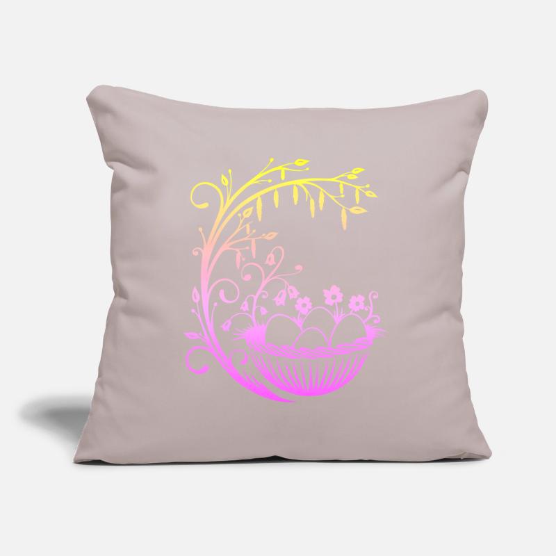Easter Easter Basket Easter Basket Sofa pillowcase 17,3'' x 17,3'' (45 x 45 cm)