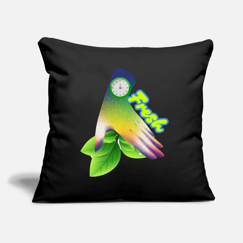 Design der frischen Gradient-Blattuhr Sofakissenbezug 45 x 45 cm