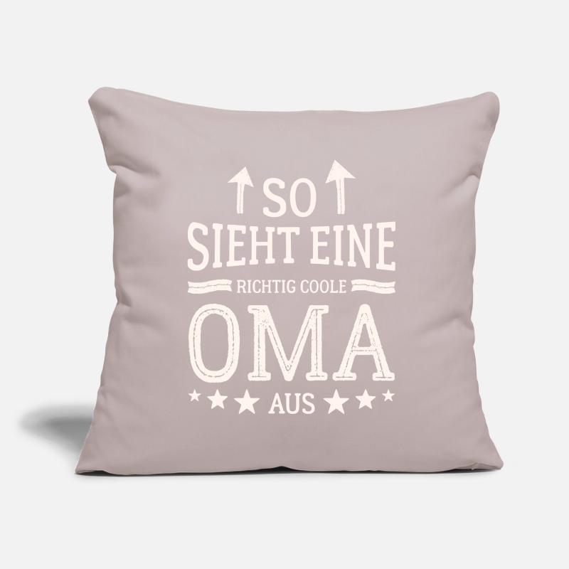 So sieht eine coole Oma aus Beste Großmutter Sofakissenbezug 45 x 45 cm