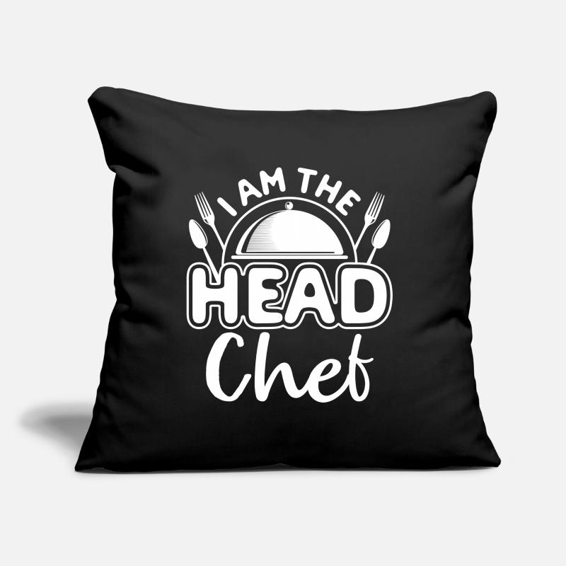 Koch Küchenchef Köche Küche Lustiger Spruch Sofakissenbezug 45 x 45 cm
