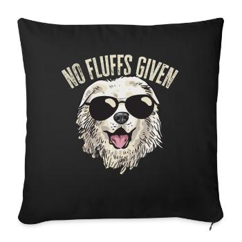 Large Pyrenean Dog No lint given Pyrenees - Sofa pillowcase 17,3'' x 17,3'' (45 x 45 cm) - black - Front