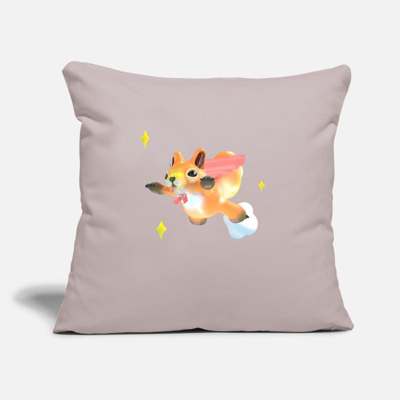 Flying squirrel Sofa pillowcase 17,3'' x 17,3'' (45 x 45 cm)