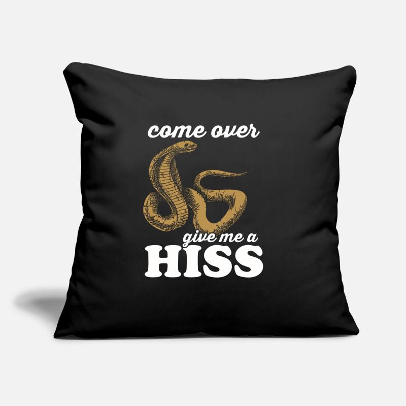 Schlange Geschenk Tier Reptil Cobra Python Boa Sofakissenbezug 45 x 45 cm