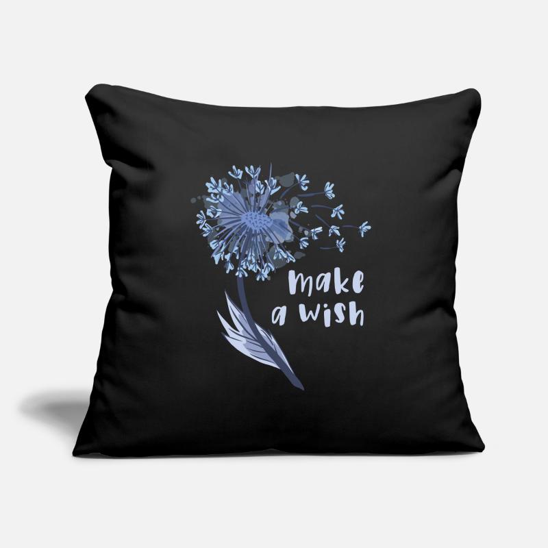 Make a wish Dandelion Flower Sofa pillowcase 17,3'' x 17,3'' (45 x 45 cm)