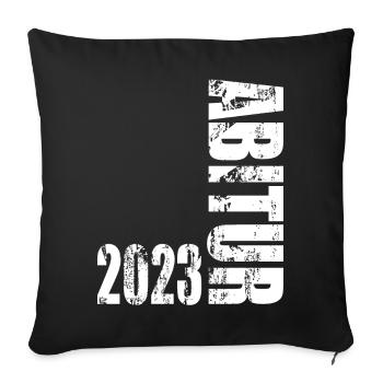 Abitur 2023 - Sofakissenbezug 45 x 45 cm - Schwarz - Vorne