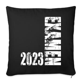 Examen 2023 Vintage Design - Sofakissenbezug 45 x 45 cm - Schwarz - Vorne
