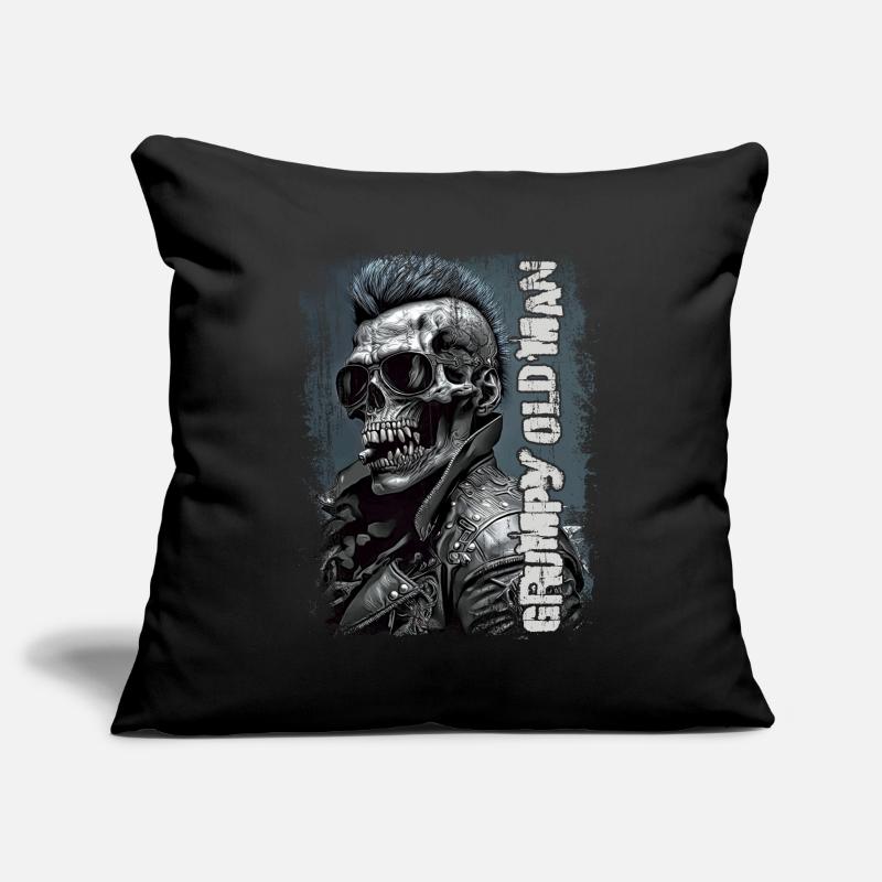 Grumpy old man Sofa pillowcase 17,3'' x 17,3'' (45 x 45 cm)