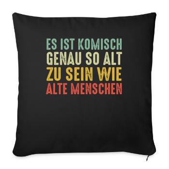 Birthday Gift Birthday Boy Girl Funny - Sofa pillowcase 17,3'' x 17,3'' (45 x 45 cm) - black - Front