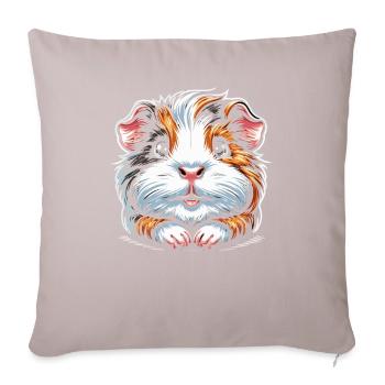 guinea pig - Sofa pillowcase 17,3'' x 17,3'' (45 x 45 cm) - light taupe - Front
