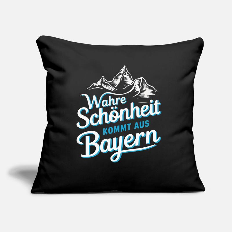 État libre de Bavière Bavarois Housse de coussin décorative 45 x 45 cm