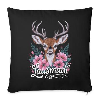 État libre de Bavière Bavarois - Housse de coussin décorative 45 x 45 cm - noir - Devant