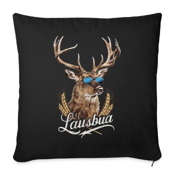 État libre de Bavière Bavarois - Housse de coussin décorative 45 x 45 cm - noir - Devant