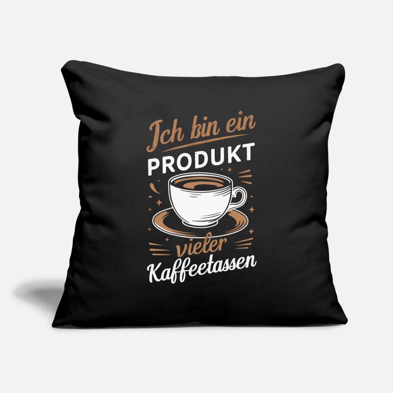 Coffee Coffee Coffee Drinkers Coffee Lovers Sofa pillowcase 17,3'' x 17,3'' (45 x 45 cm)