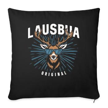 Free State of Bavaria Bavarian - Sofa pillowcase 17,3'' x 17,3'' (45 x 45 cm) - black - Front