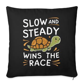 Turtle Sea Turtle Turtle Animal - Sofa pillowcase 17,3'' x 17,3'' (45 x 45 cm) - black - Front