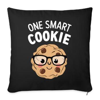 Cookies Cookie Biscuits Biscuits Chocolate - Sofa pillowcase 17,3'' x 17,3'' (45 x 45 cm) - black - Front
