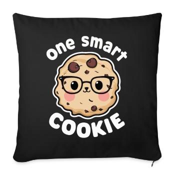 Cookies Cookie Biscuits Biscuits Chocolate - Sofa pillowcase 17,3'' x 17,3'' (45 x 45 cm) - black - Front