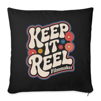 Filmmaker Film Director Cinematographer Film - Sofa pillowcase 17,3'' x 17,3'' (45 x 45 cm) - black - Front