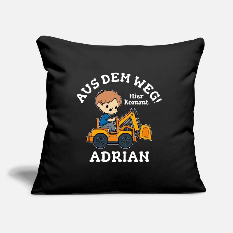 Adrian Vorname Bagger Sofakissenbezug 45 x 45 cm