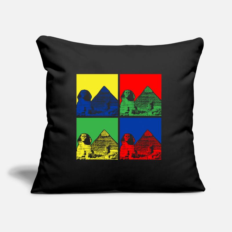 Sphinx Pyramids Egypt Sofa pillowcase 17,3'' x 17,3'' (45 x 45 cm)