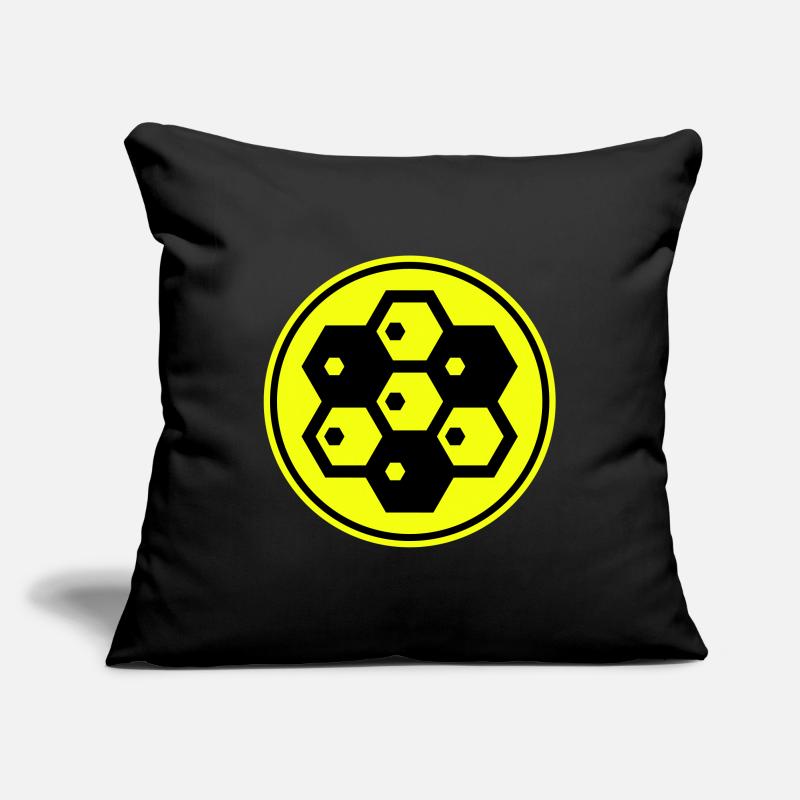 Imker symbol Sofakissenbezug 45 x 45 cm