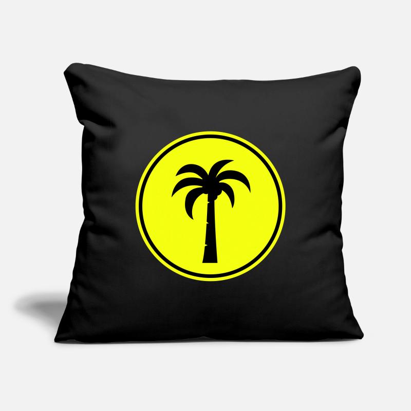 palme symbol Sofakissenbezug 45 x 45 cm