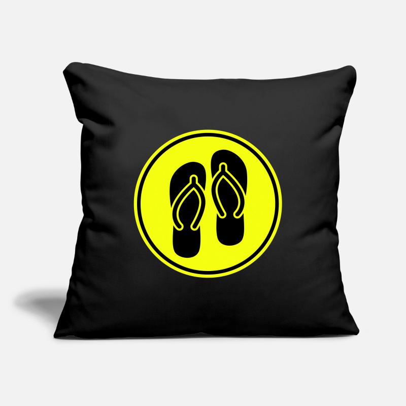 Badelatschen icon Sofakissenbezug 45 x 45 cm