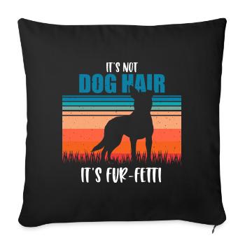 Australian Cattle Dog - Sofakissenbezug 45 x 45 cm - Schwarz - Vorne