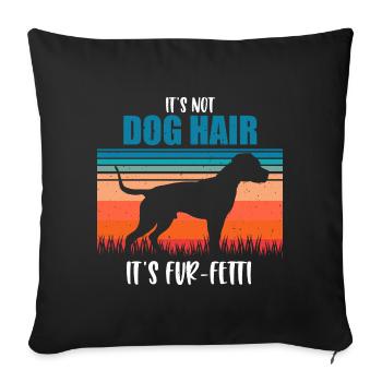 American Pit Bull Terrier - Sofakissenbezug 45 x 45 cm - Schwarz - Vorne