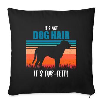 Bullmastiff - Sofa pillowcase 17,3'' x 17,3'' (45 x 45 cm) - black - Front