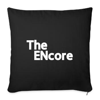 The Encore family gift - Sofa pillowcase 17,3'' x 17,3'' (45 x 45 cm) - black - Front