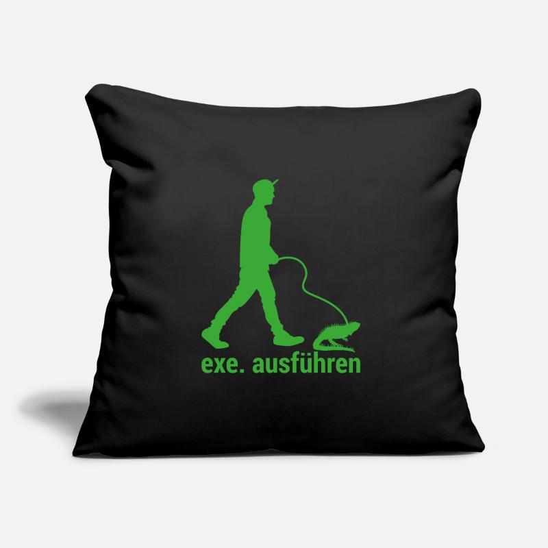 Exe Echse ausfuehren Admin Sysadmin Geschenk Sofakissenbezug 45 x 45 cm