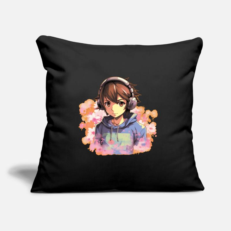 Anime Boy Sofakissenbezug 45 x 45 cm