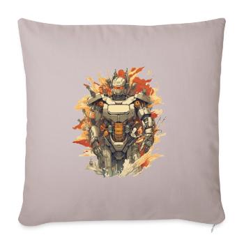 Mecha - Sofa pillowcase 17,3'' x 17,3'' (45 x 45 cm) - light taupe - Front