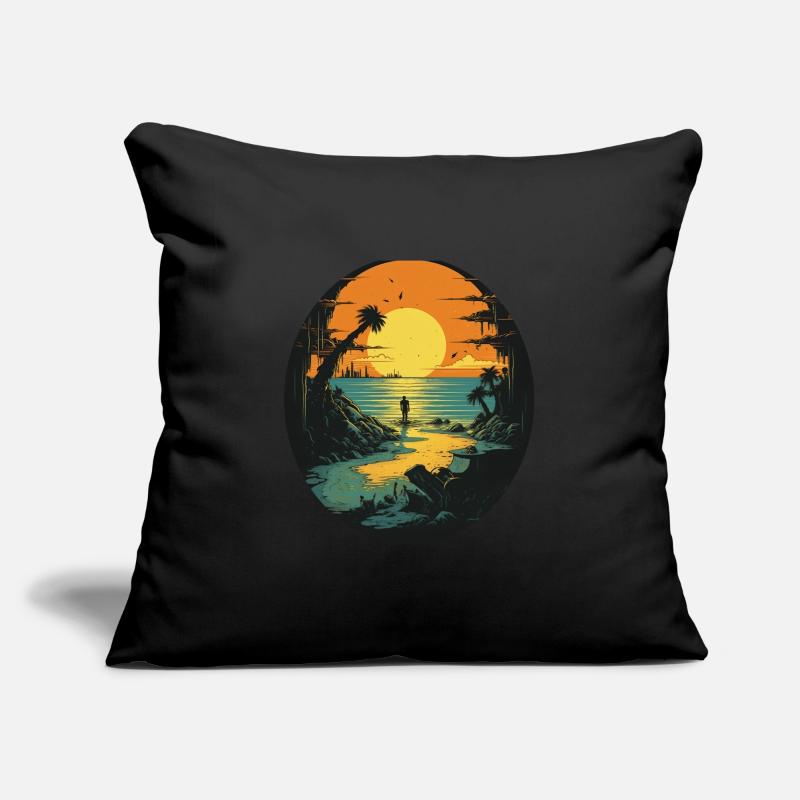 Beach Sofa pillowcase 17,3'' x 17,3'' (45 x 45 cm)