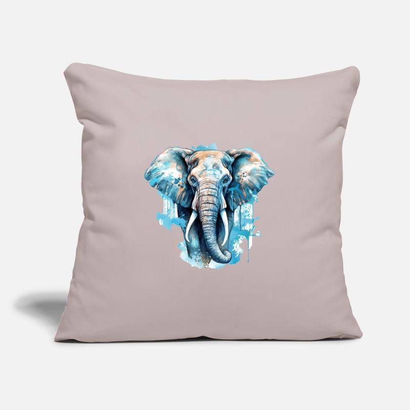 Elephant Sofa pillowcase 17,3'' x 17,3'' (45 x 45 cm)