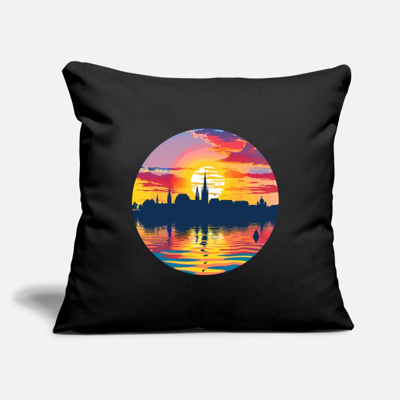 Konstanz Skyline Sofa pillowcase 17,3'' x 17,3'' (45 x 45 cm)