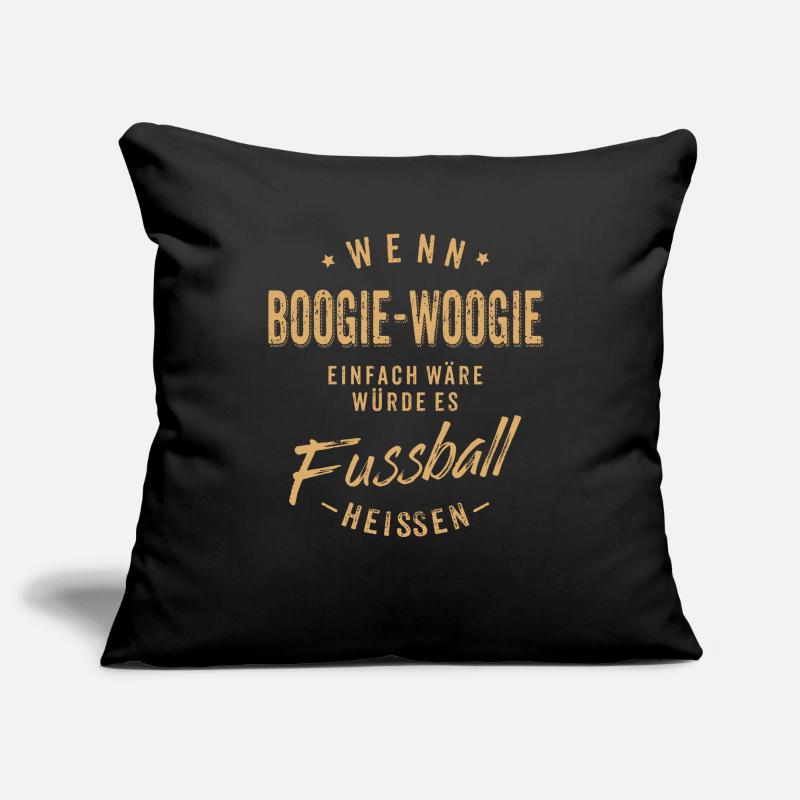 Wenn Boogie Woogie einfach wäre würde es Sofakissenbezug 45 x 45 cm