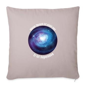 Supernova Funny saying physics universe gift - Sofa pillowcase 17,3'' x 17,3'' (45 x 45 cm) - light taupe - Front