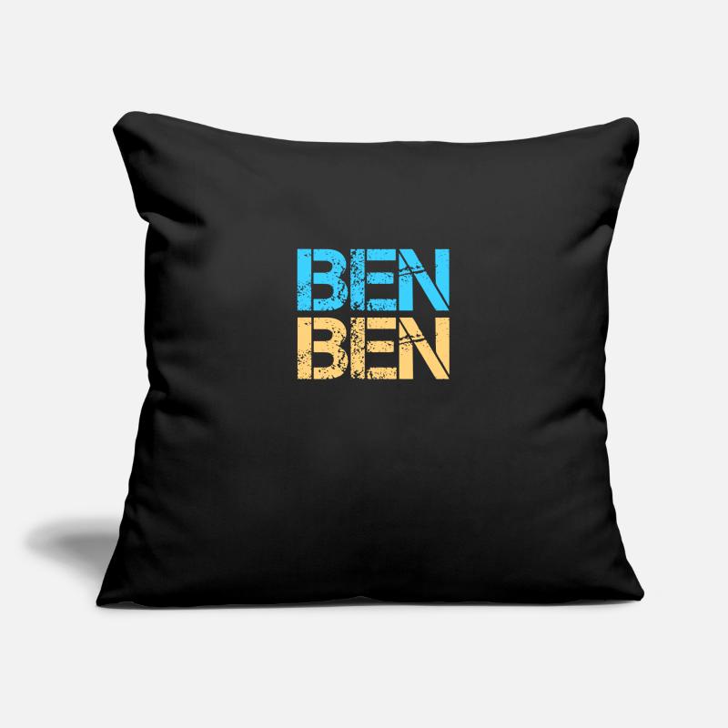 Ben Housse de coussin décorative 45 x 45 cm